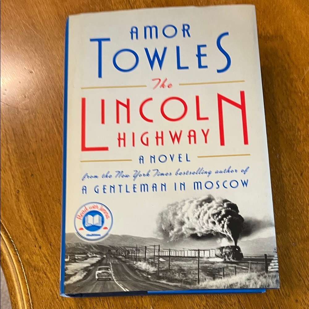 'The Lincoln Highway' Novel - Cream Cover